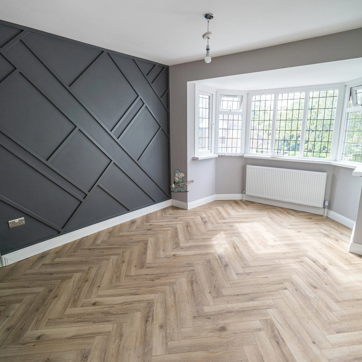 Haze Oak Herringbone 12mm Laminate – image 4