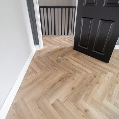 Haze Oak Herringbone 12mm Laminate – image 11