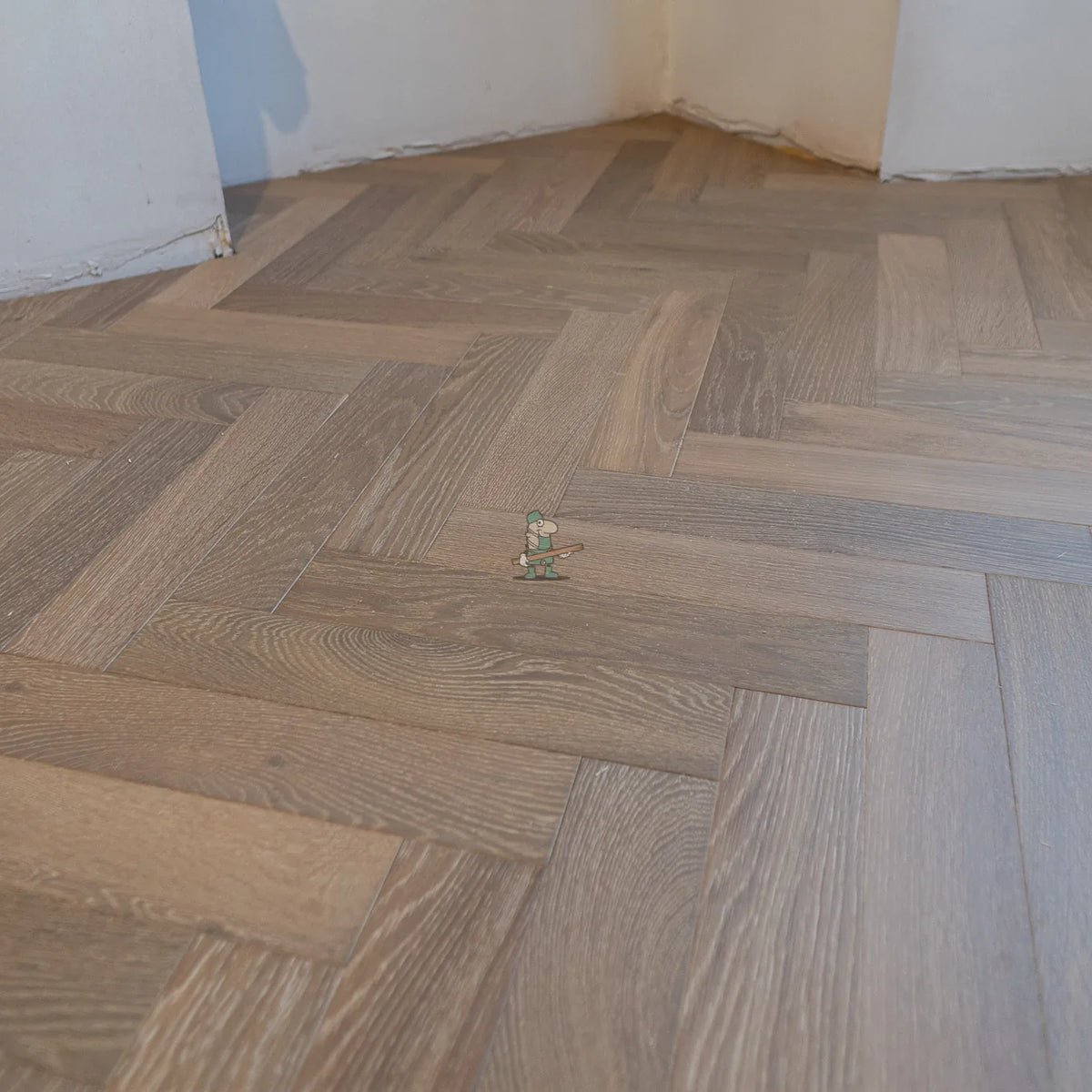Infused Grey Oak 90mm Engineered Herringbone – image 6