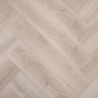 Pearl Grey Oak Herringbone Glue Down LVT – image 2