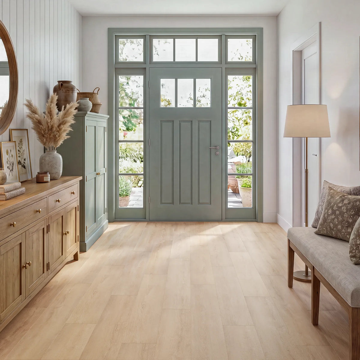 Arden Glue Down LVT – laid in a hallway