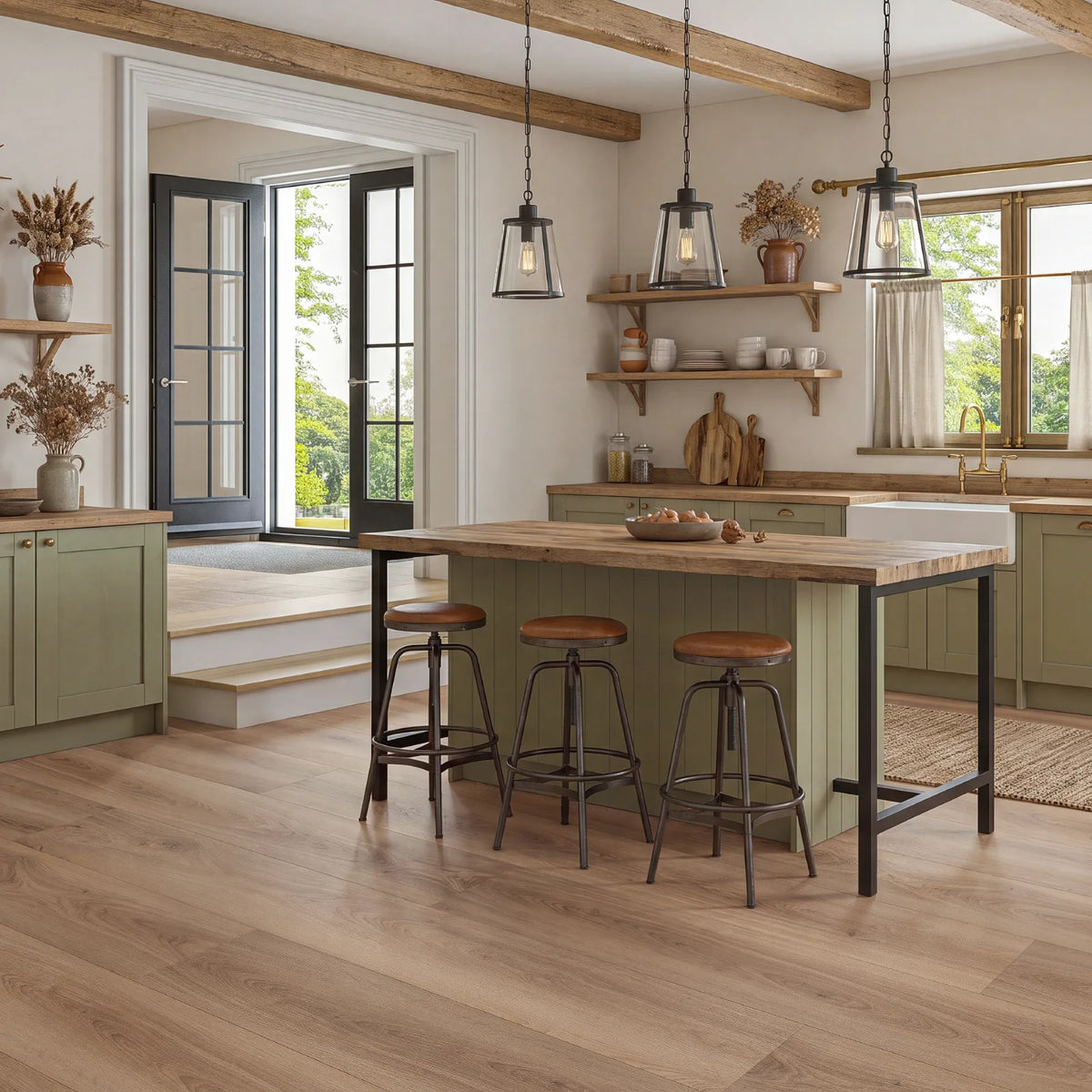 Bronde Oak Glue Down LVT – image 1