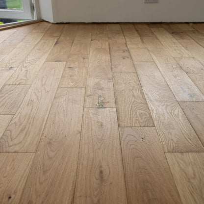 Natural Brushed Oiled Oak 150mm Engineered Plank, 14/3mm – image 7