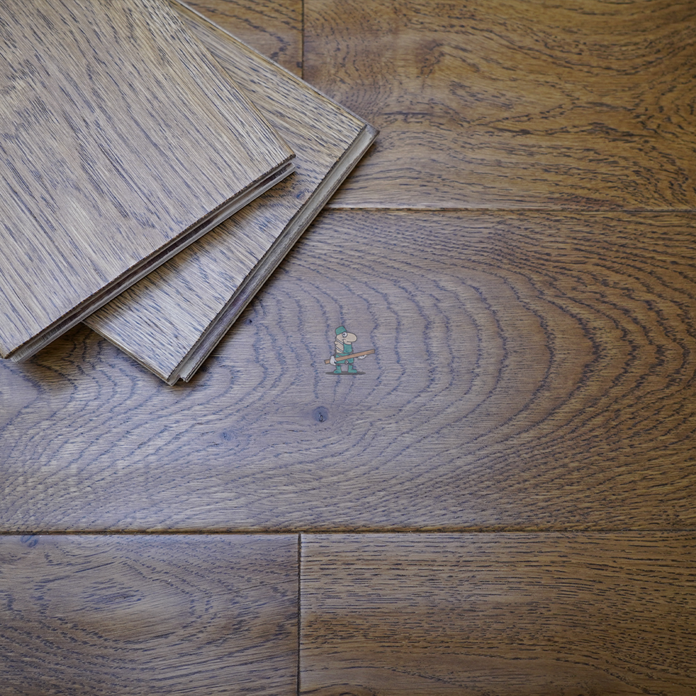 Golden Oak Hand Scraped 150mm Engineered Plank – image 4