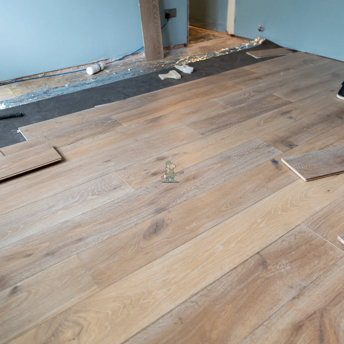 Grey Haze Oak 190mm Engineered Plank – image 4