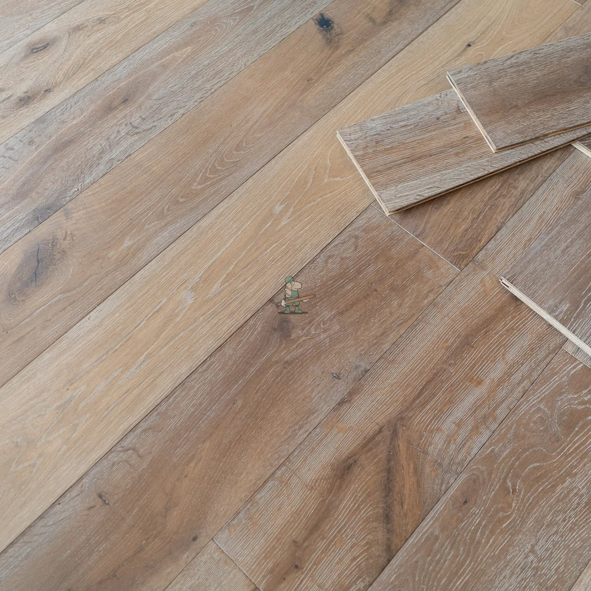 Grey Haze Oak 190mm Engineered Plank – image 2