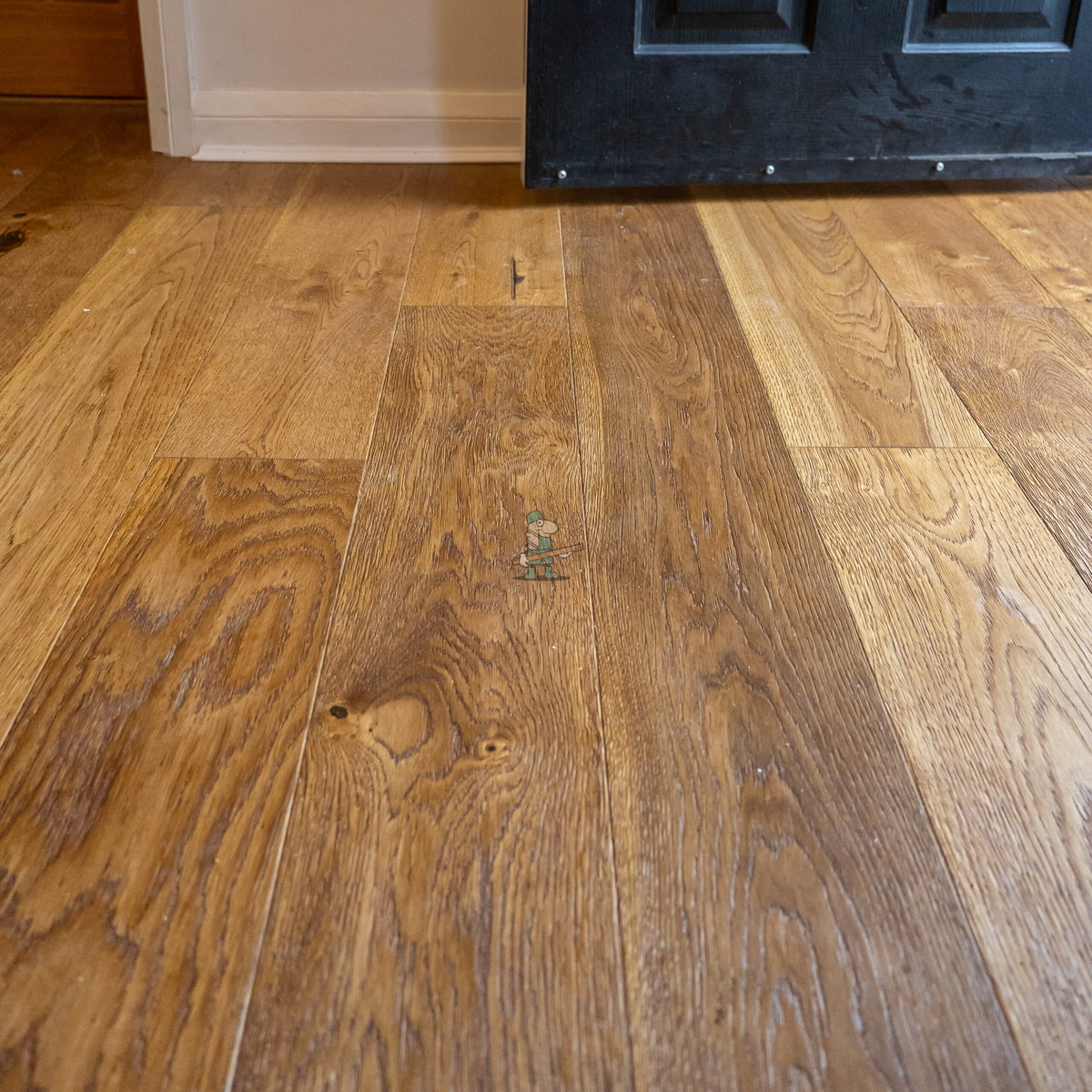 Brushed Golden Oak Hand Scraped 180mm Engineered Plank – image 5