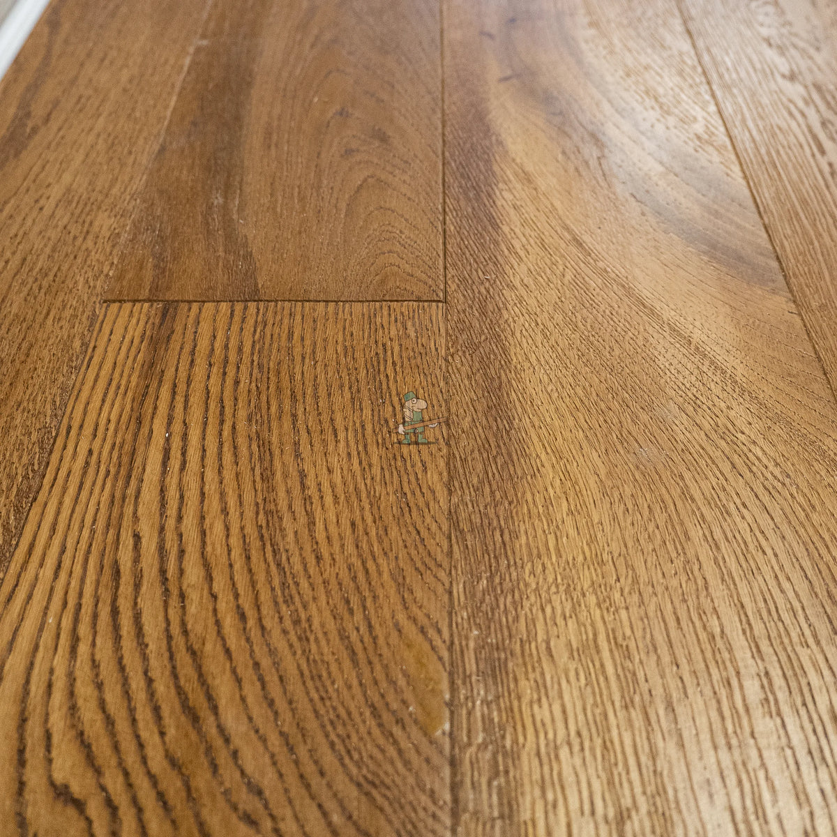 Brushed Golden Oak Hand Scraped 180mm Engineered Plank – image 3