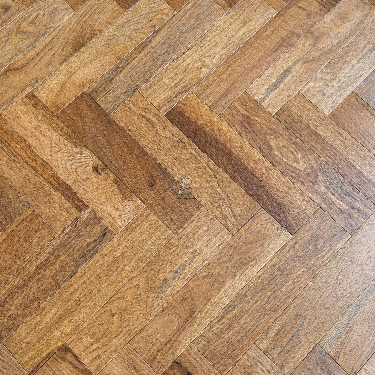 Golden Wheat Oak 90mm Engineered Herringbone – image 2