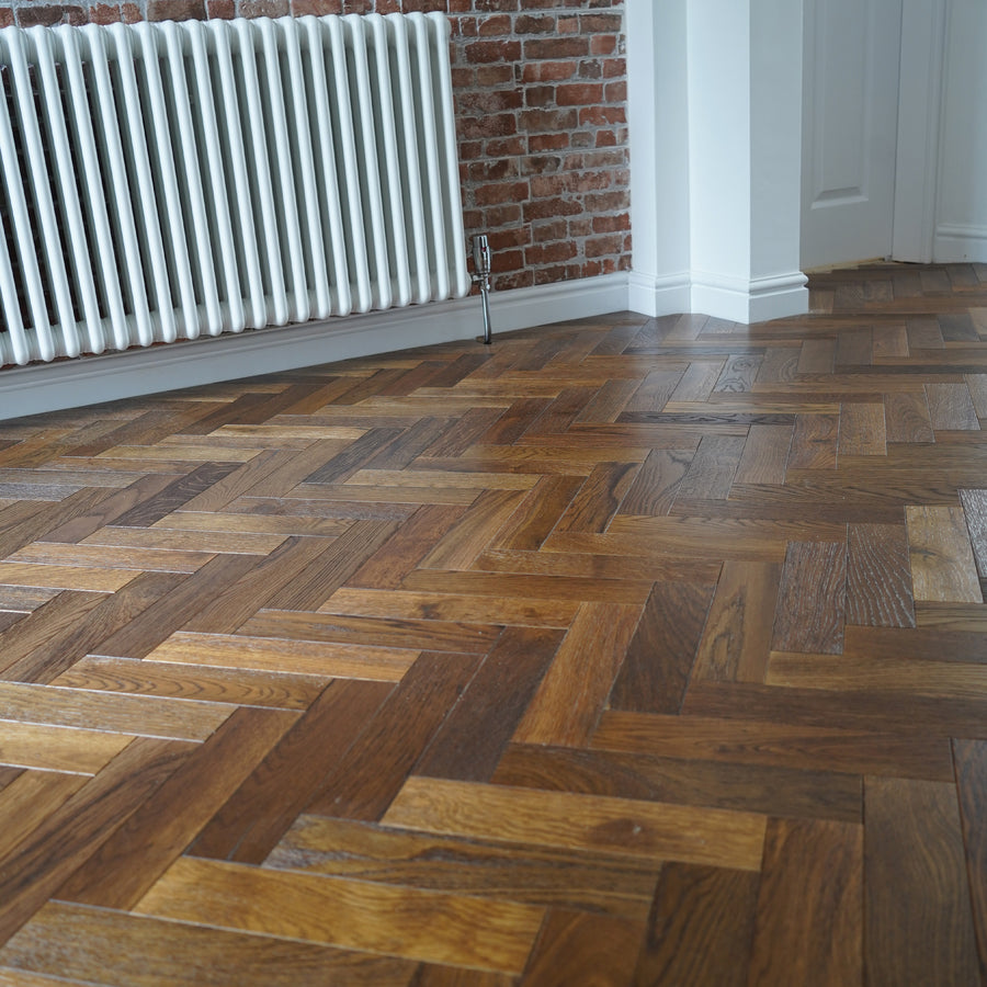 Grizzly Montreux Oak 70mm Engineered Herringbone – image 1