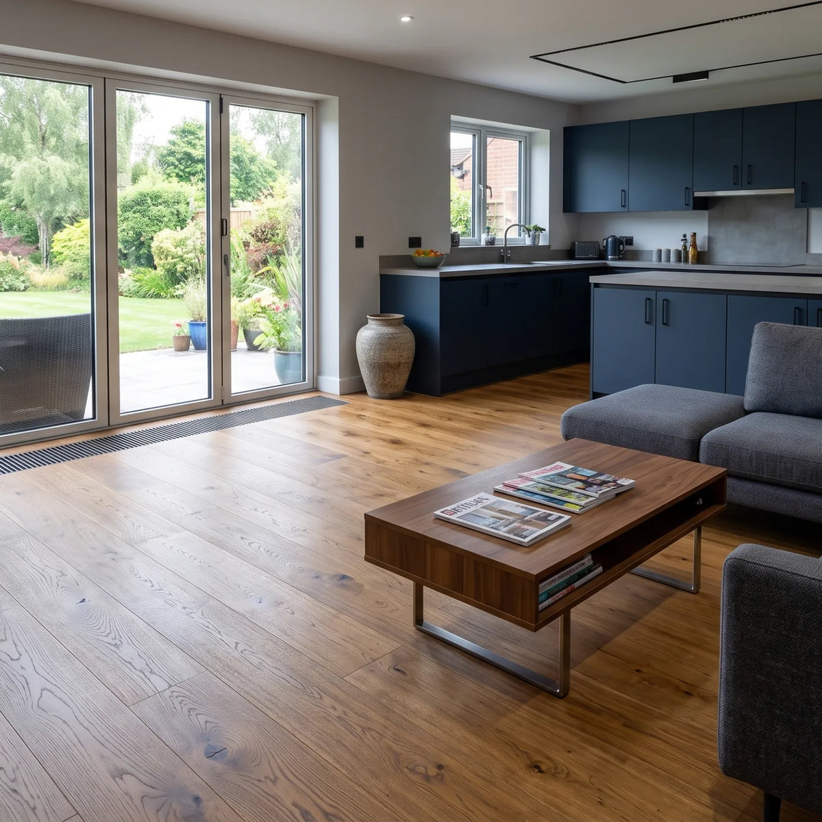 Golden Oak Hand Scraped 150mm Engineered Plank – image 5