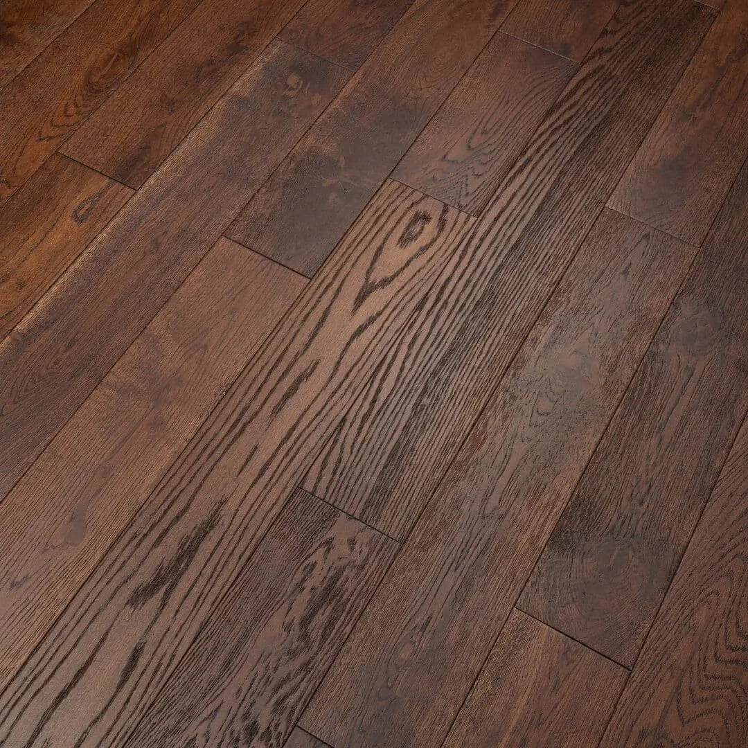 Smoky Brushed Lacquered Oak 125mm Engineered Plank – image 4