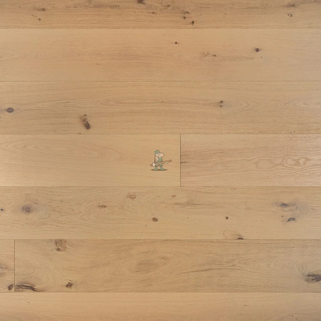 Pale Invisible Oak 190mm Engineered Plank – image 7