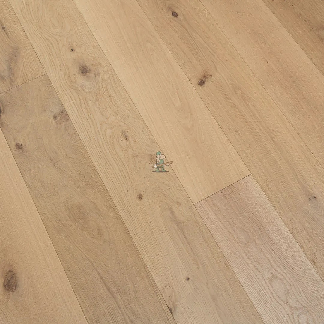 Pale Invisible Oak 190mm Engineered Plank – image 8