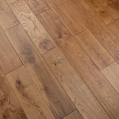 Golden Oak Oiled Hand Scraped 125mm Solid Plank – image 4
