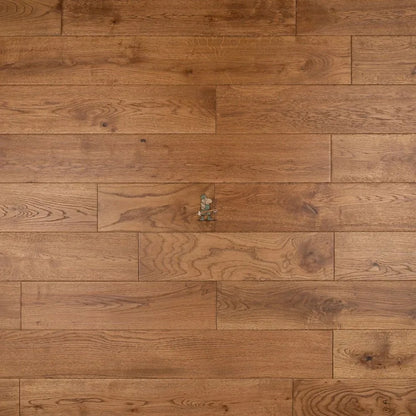 Golden Oak Oiled Hand Scraped 125mm Solid Plank – image 5
