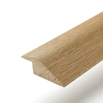Solid Oak Ramp Threshold Door Strip 0.9m – image 1