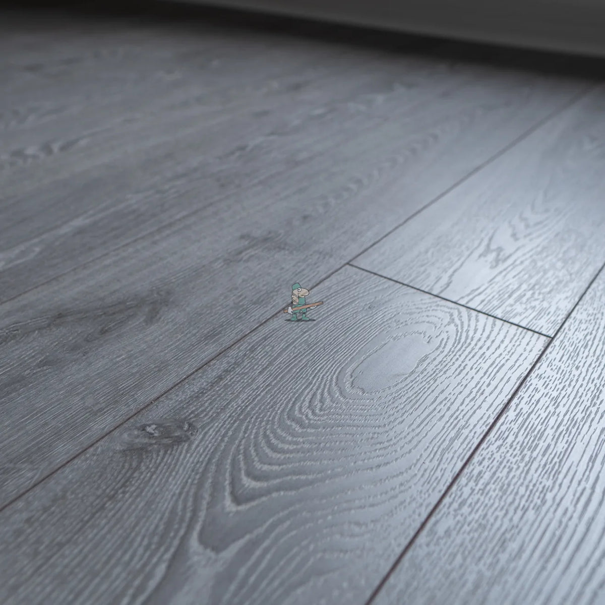 Grey Oak 12mm Laminate – close-up of the surface (2)