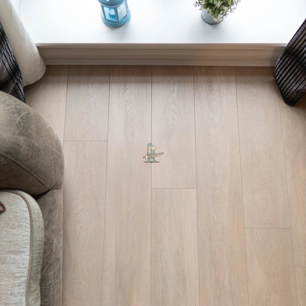Ash White Oak 12mm Laminate – image 3