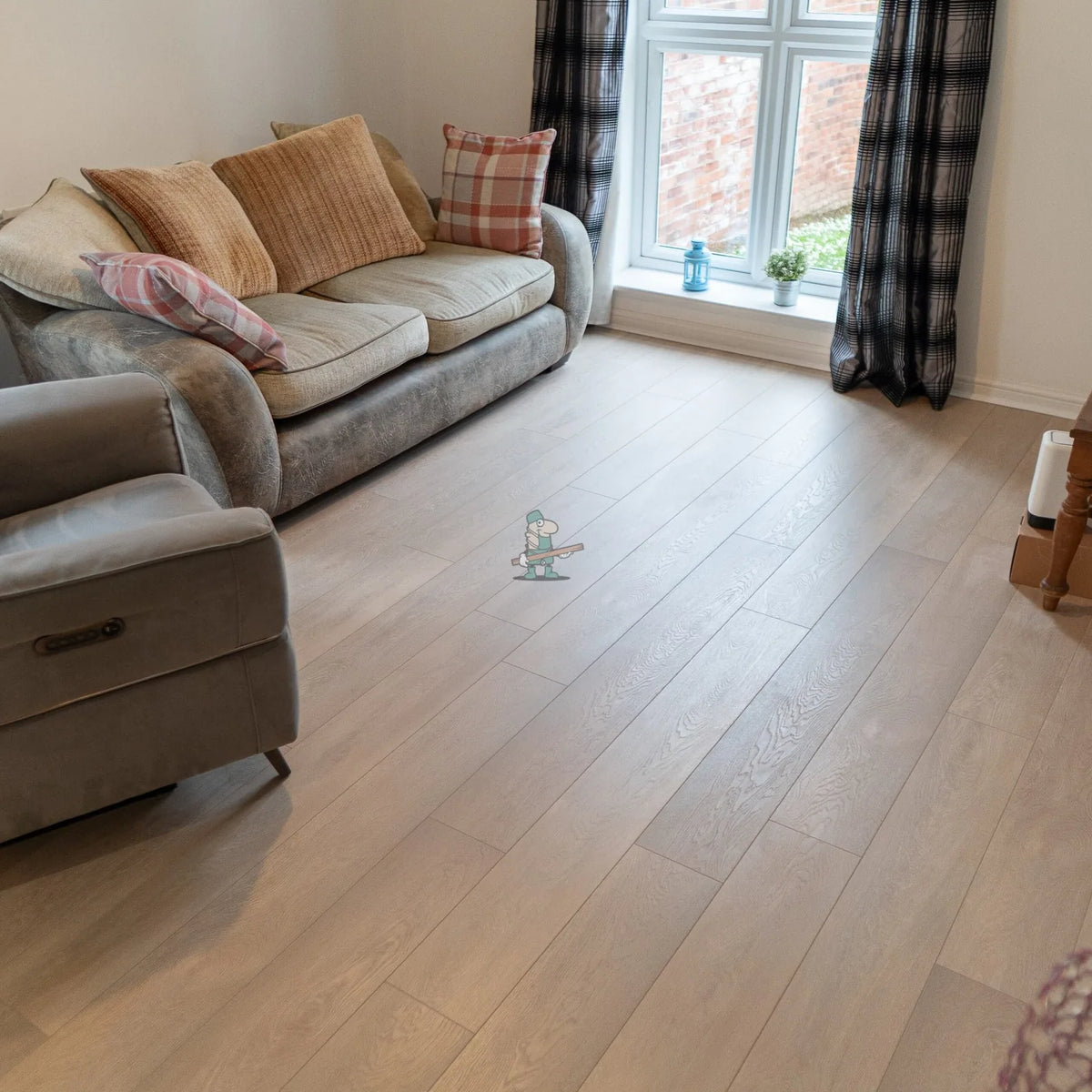 Ash White Oak 12mm Laminate – image 5