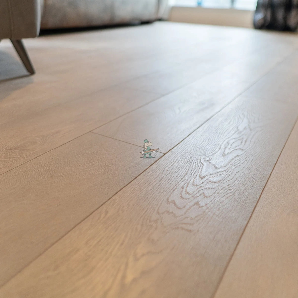 Ash White Oak 12mm Laminate – image 6