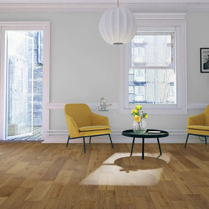 Weathered Smoked Oak 150mm Engineered Plank – close-up of the surface (5)