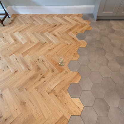 Natural Oak 90mm Engineered Herringbone, 15/4mm – image 10