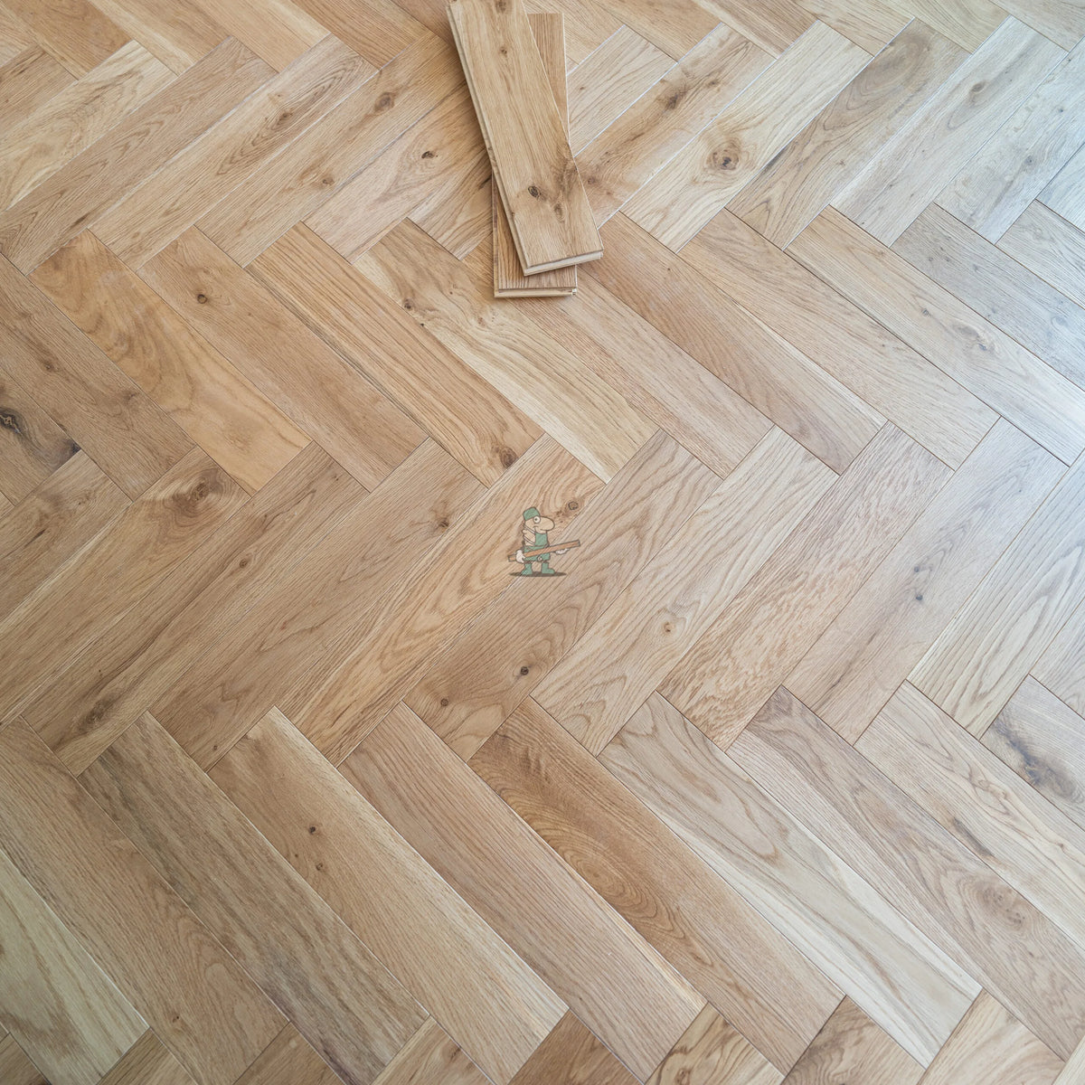 Natural Oak 90mm Engineered Herringbone, 15/4mm – image 11