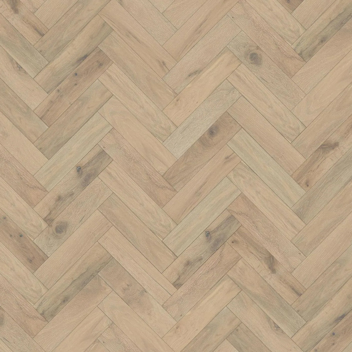Pale Oak 90mm Engineered Herringbone – image 1