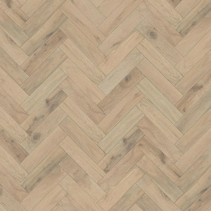 Pale Oak 90mm Engineered Herringbone – image 1