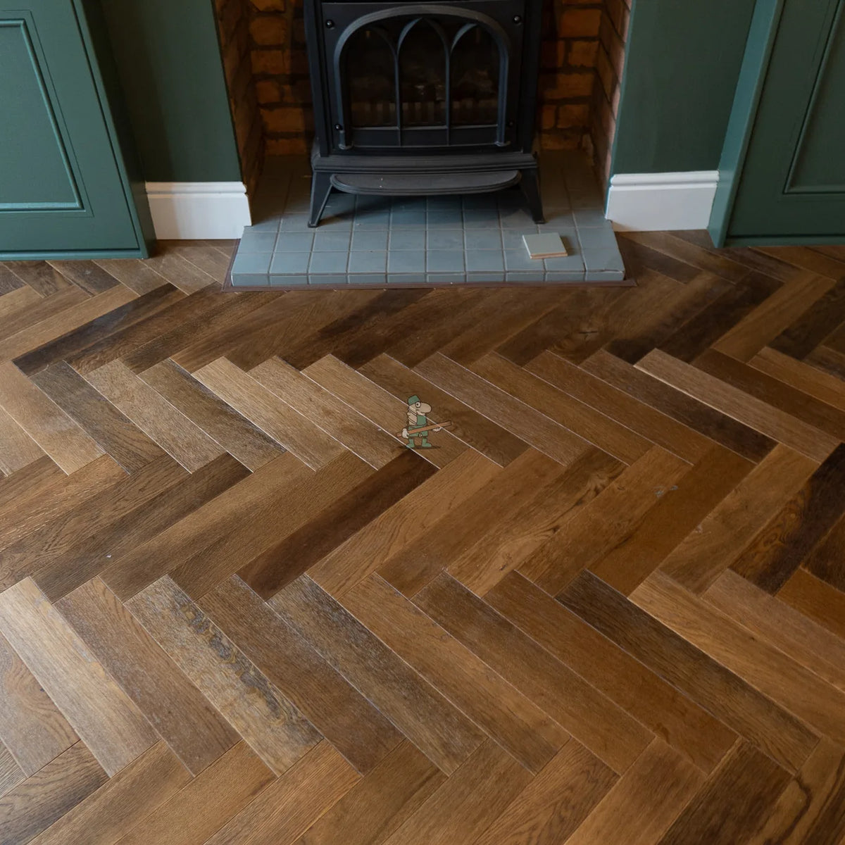 Espresso Oak 90mm Engineered Herringbone – image 10