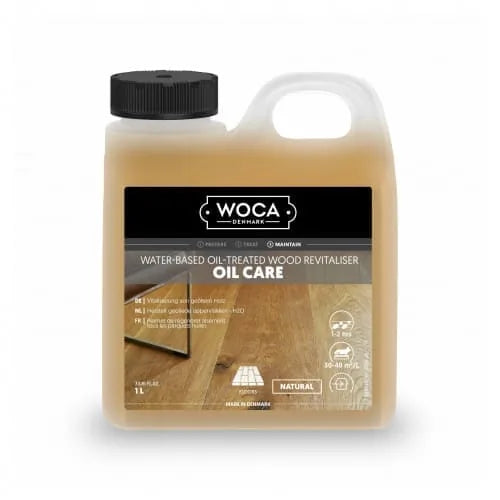 WOCA Oil Care for Wood Flooring – Natural – 1L – image 1