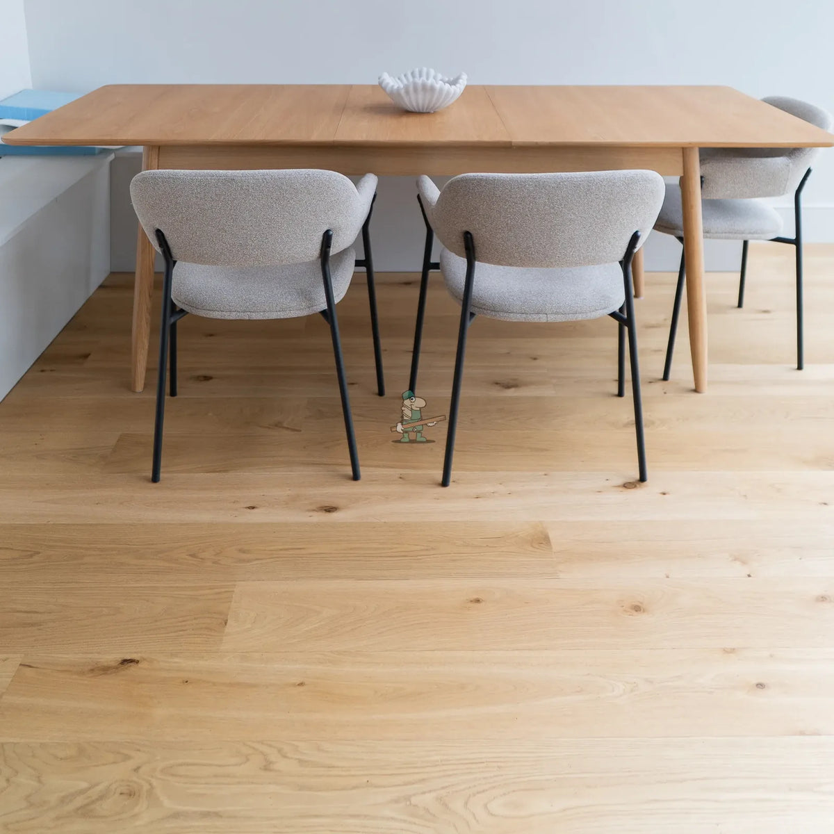Smooth Natural Oak 190mm Engineered Plank – image 8