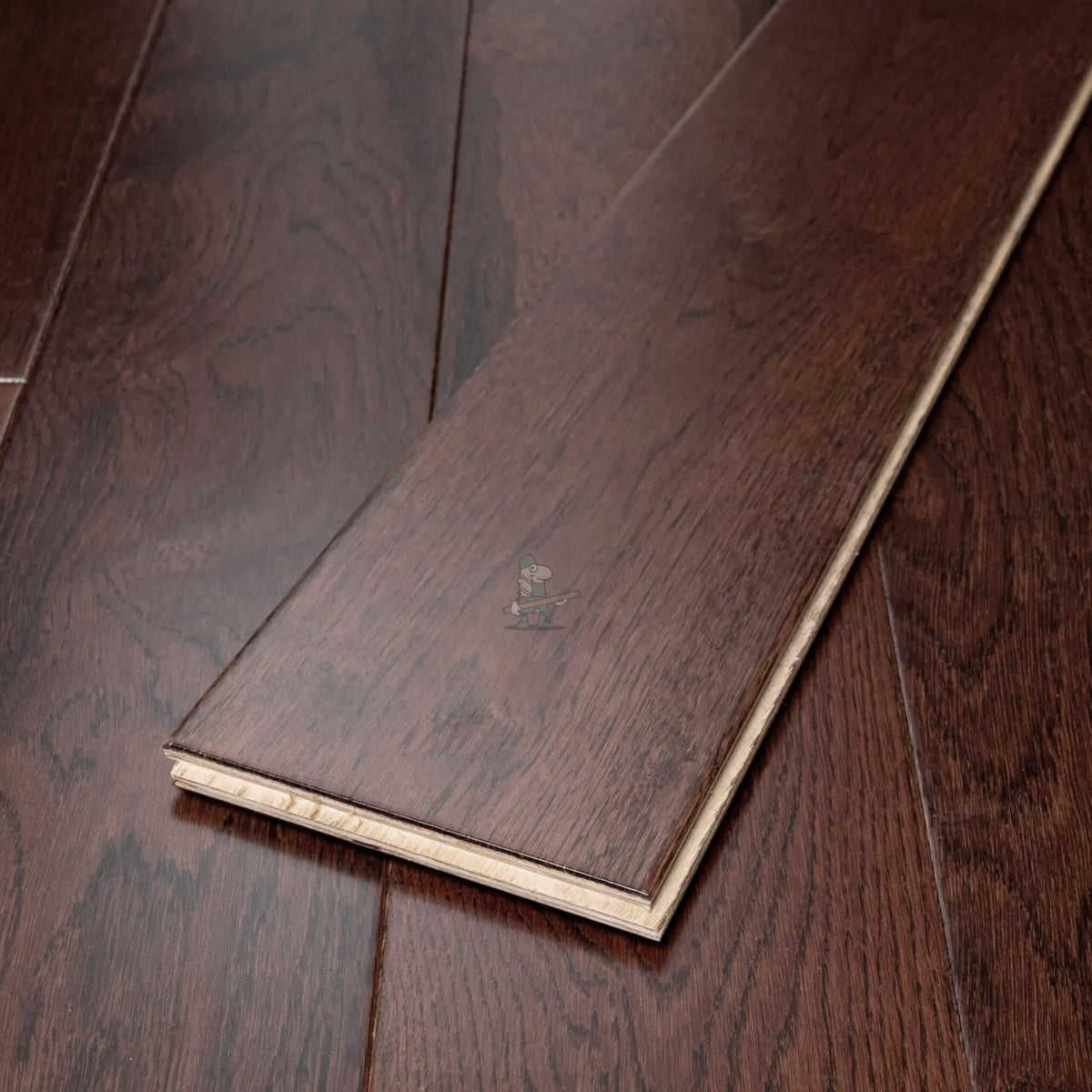 American Walnut Stain 150mm Engineered Plank – image 2