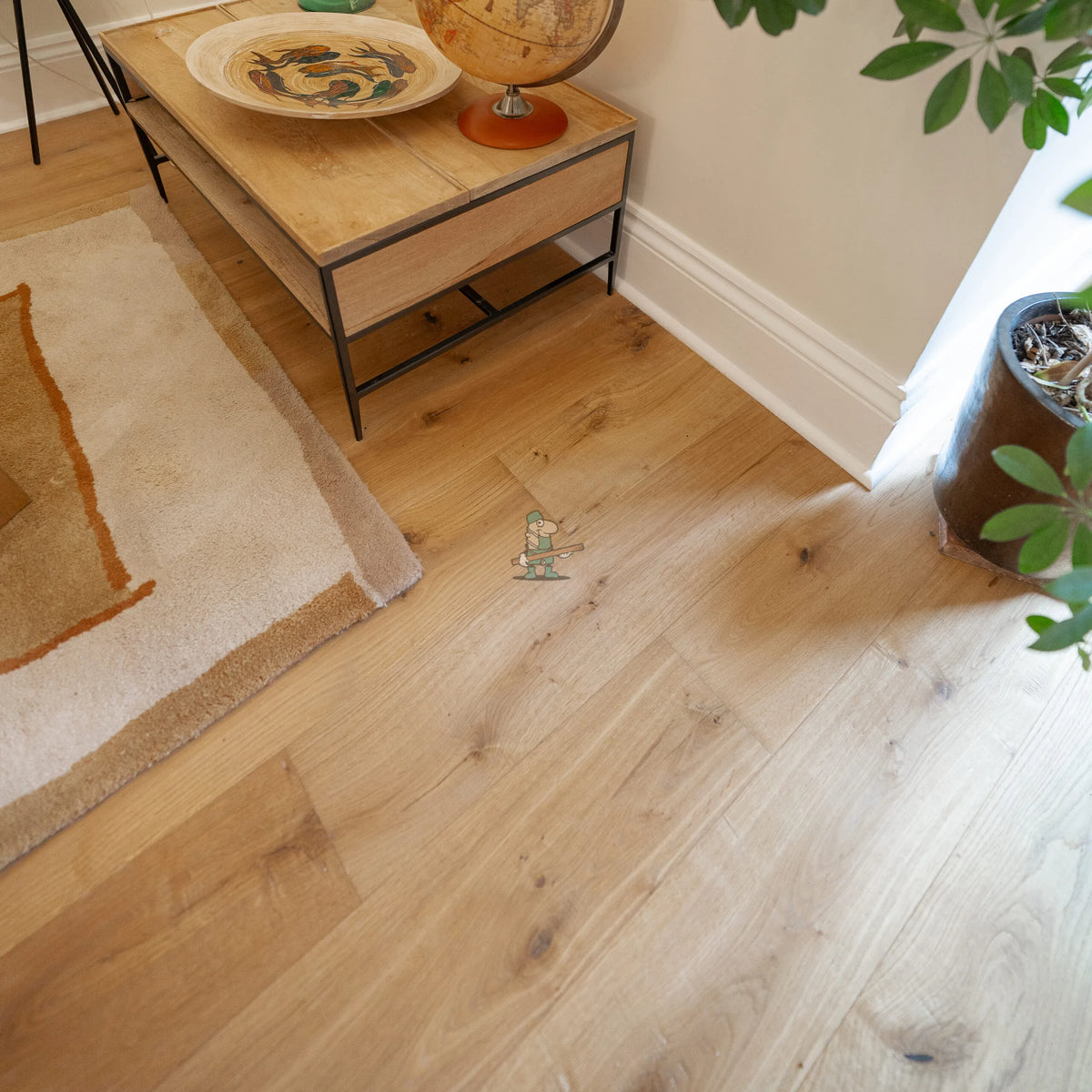 Antique Natural Oak 190mm Engineered Plank – image 2