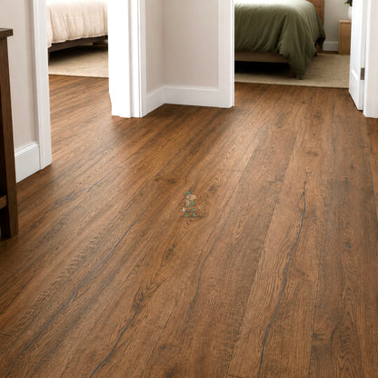 Smoked Oak Distressed 190mm Engineered Plank – image 2