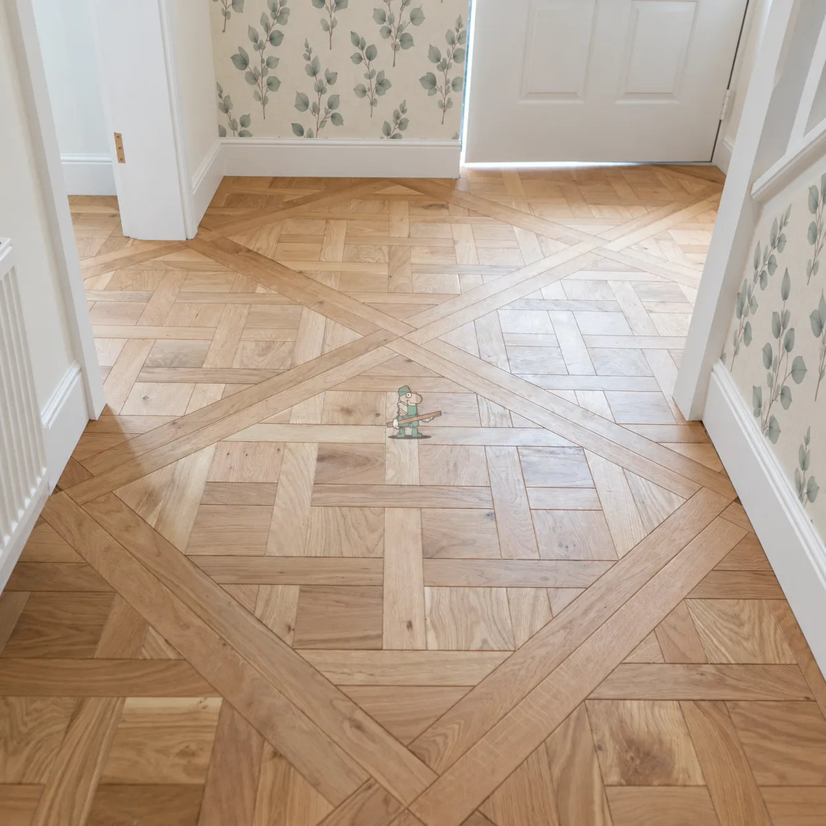 Brushed Natural Oak Engineered Versailles Panel – image 11
