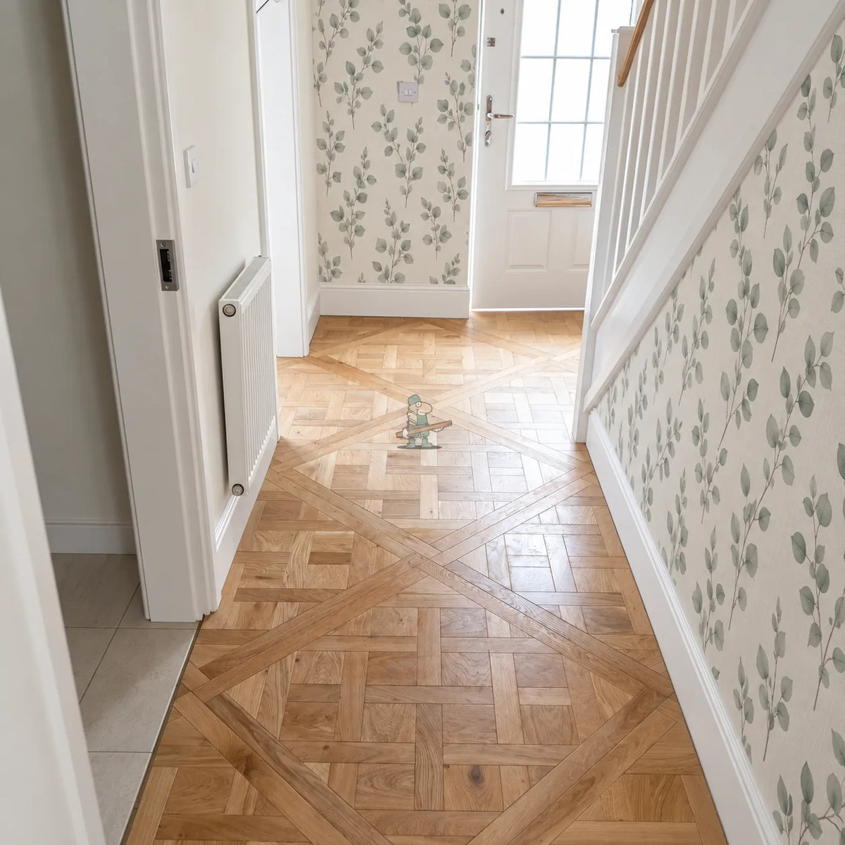 Brushed Natural Oak Engineered Versailles Panel – image 12