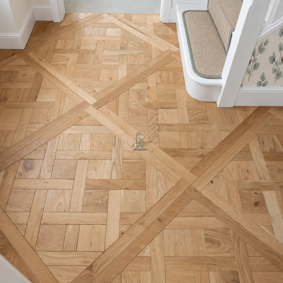 Brushed Natural Oak Engineered Versailles Panel – image 13