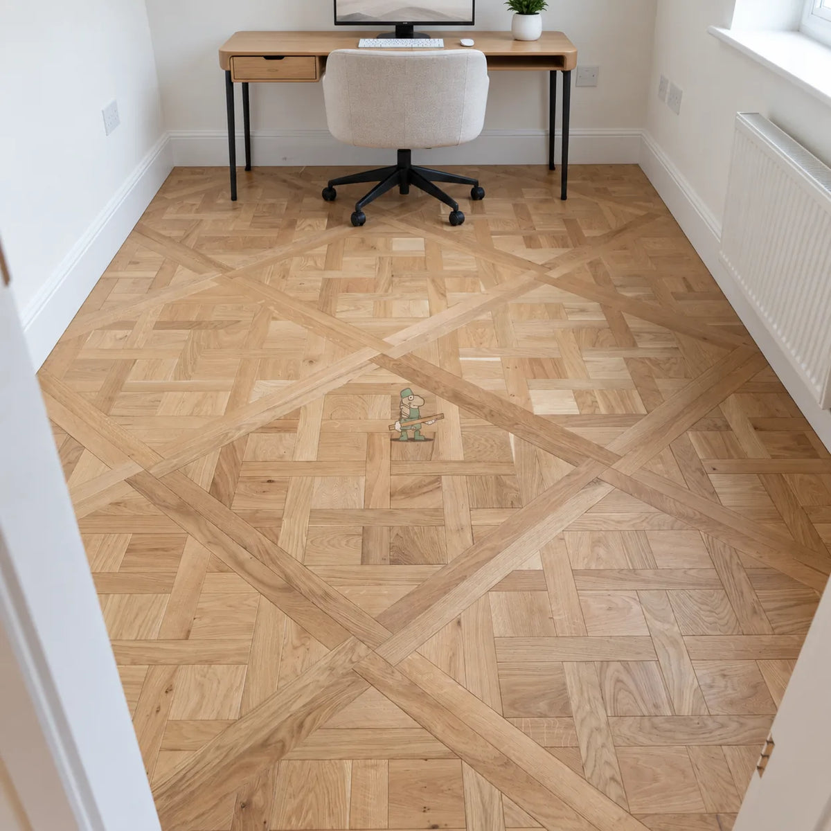 Brushed Natural Oak Engineered Versailles Panel – image 6