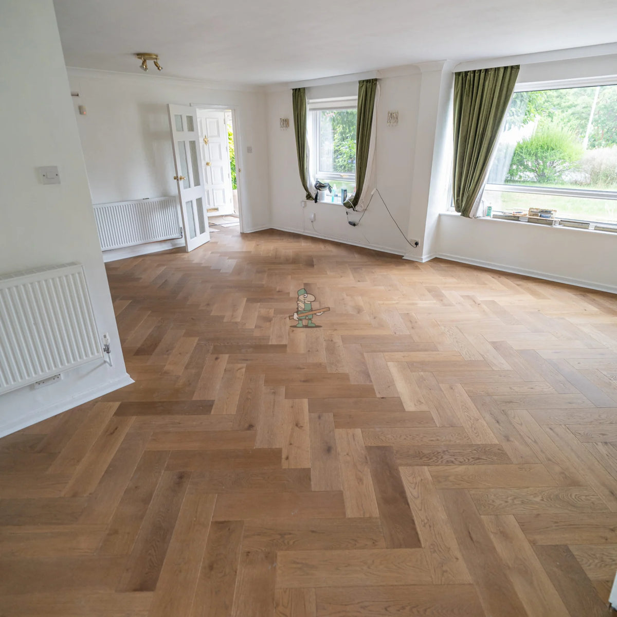 Caramel Oak 150mm Engineered Herringbone – image 4