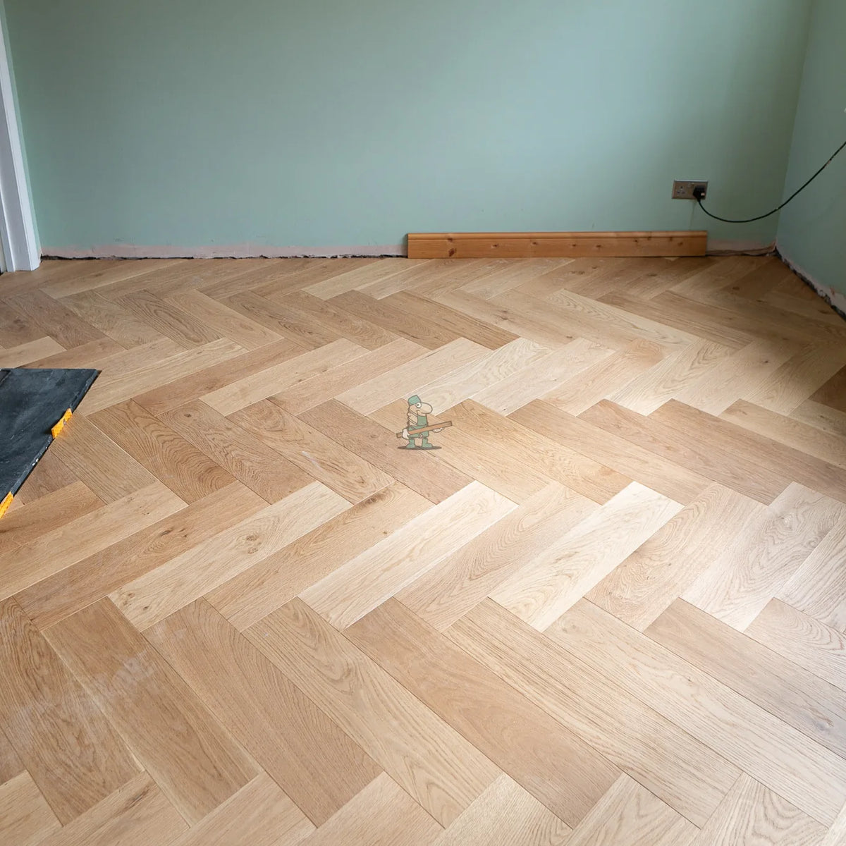 Natural Rustic Oak 150mm Engineered Herringbone – image 11