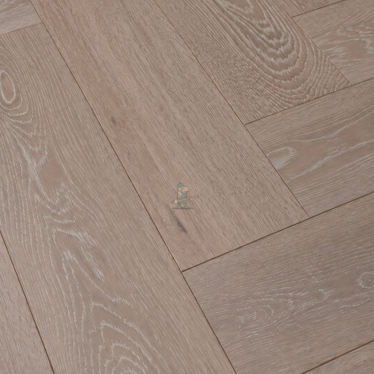 White Washed Oak 150mm Engineered Herringbone – image 8