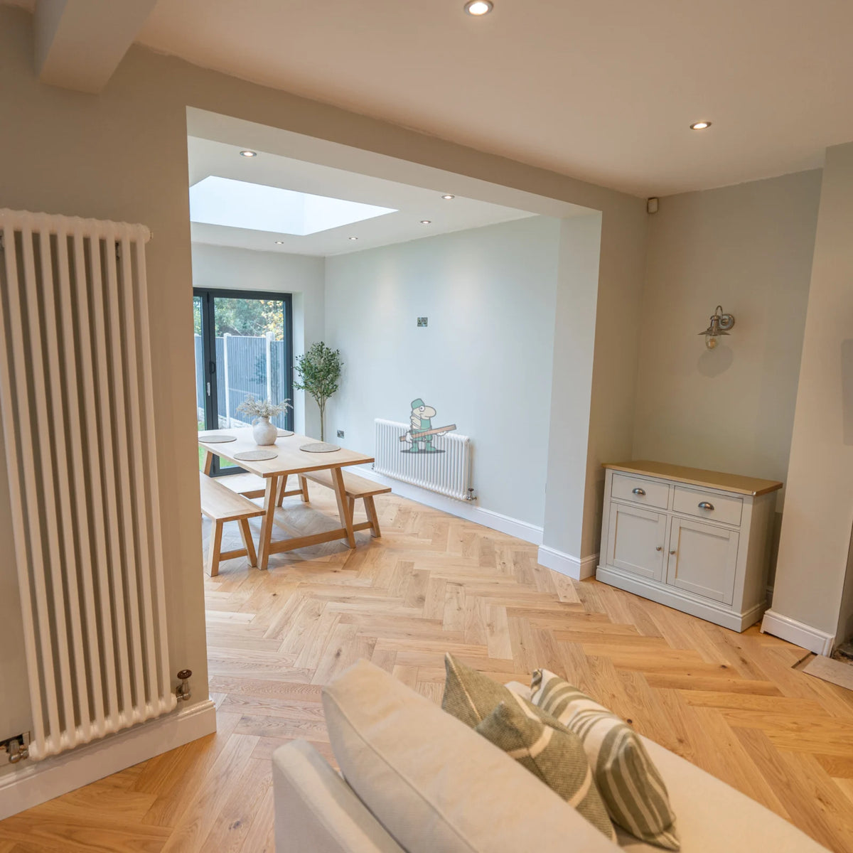Natural Oak 125mm Engineered Herringbone – image 5
