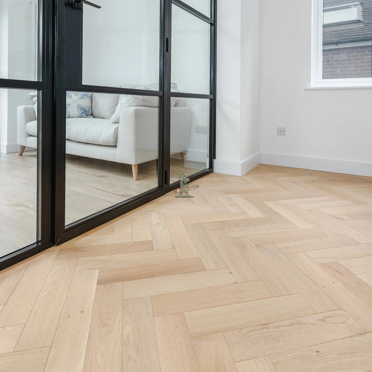 Shore Drift Oak 90mm Engineered Herringbone – image 7