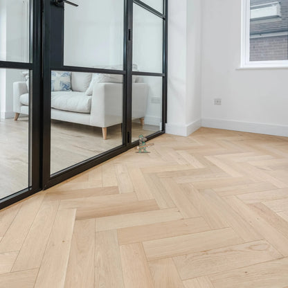 Shore Drift Oak 90mm Engineered Herringbone – image 7