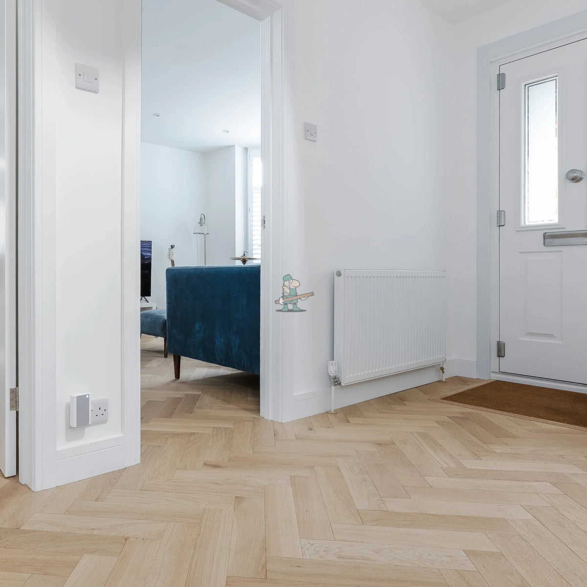 Shore Drift Oak 90mm Engineered Herringbone – image 6