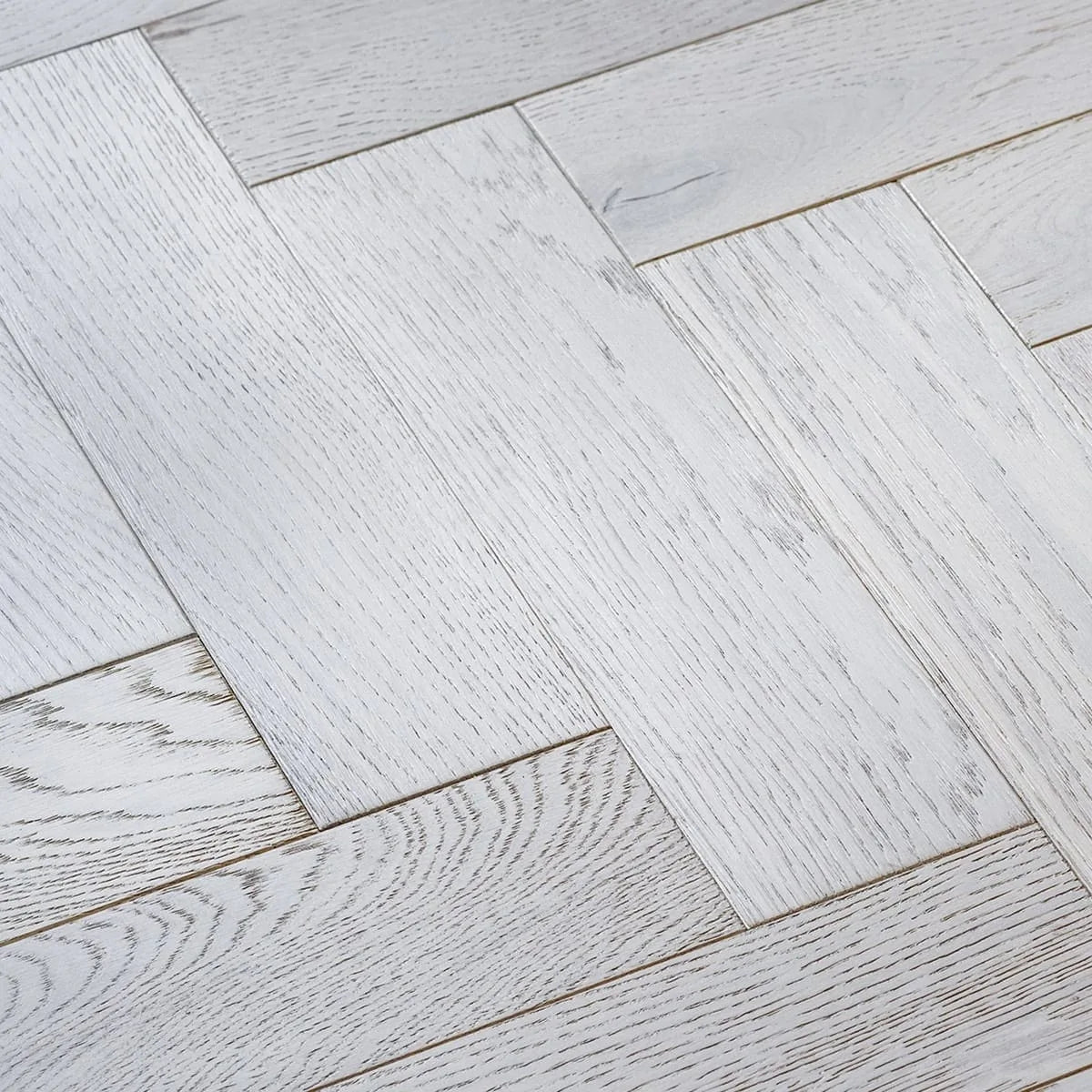 Natural White Oak 125mm Engineered Herringbone – image 5