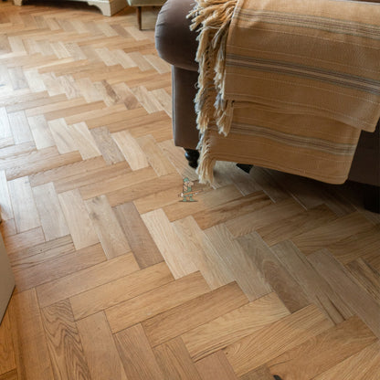 Natural Oak 80mm Engineered Herringbone – image 10
