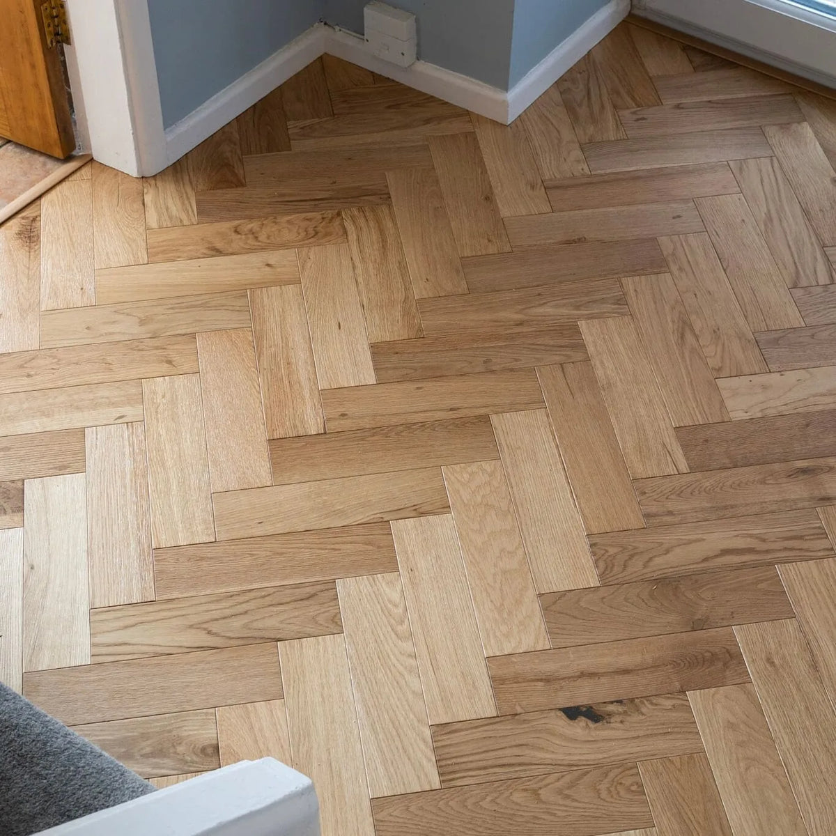 Natural Oak 80mm Engineered Herringbone – image 19
